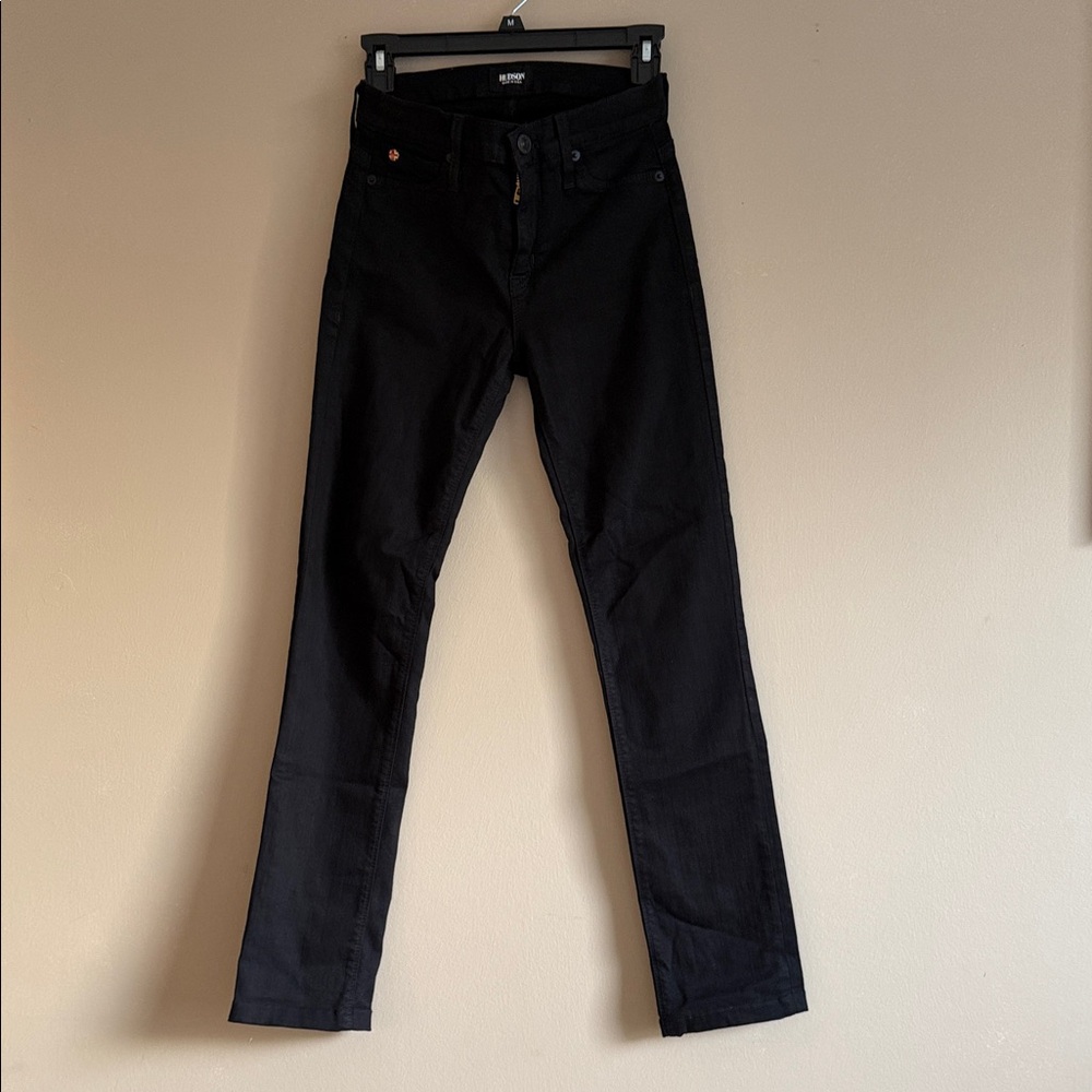 Hudson Jeans Women’s Slim Straight Black Jeans
